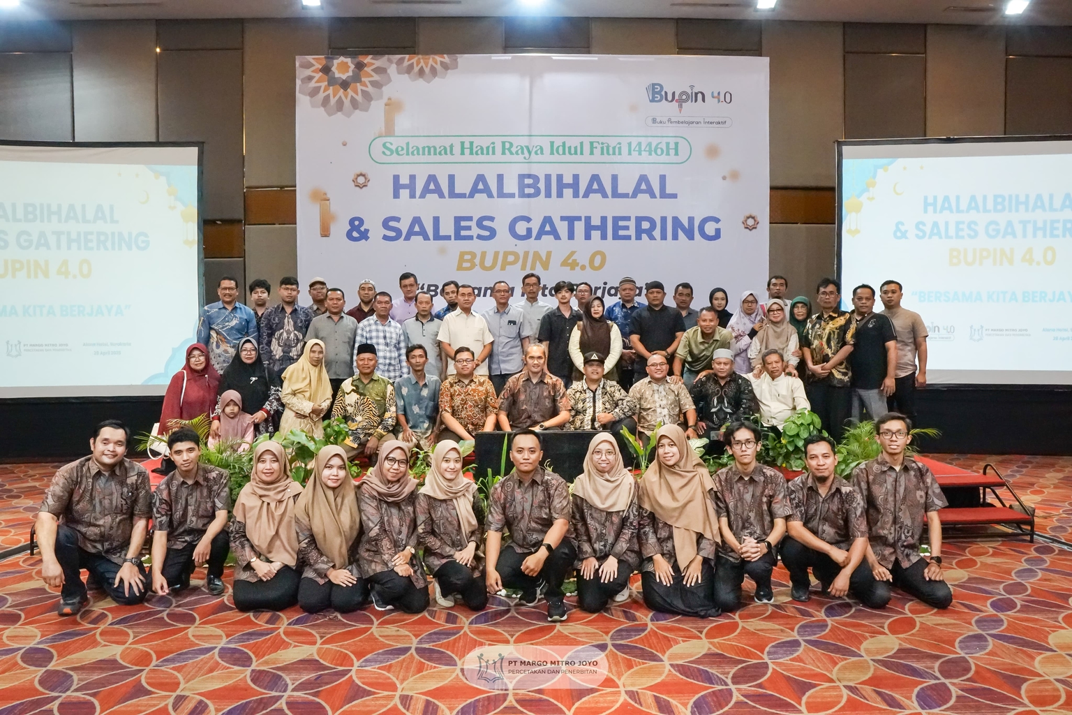 Kegiatan sekolah menggunakan modul Bupin 4.0